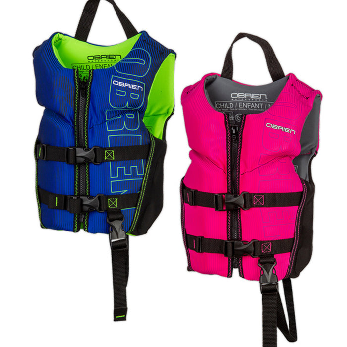 OBRIEN CHILD 30-60lbs V-BACK CHILDRENS LIFE JACKET