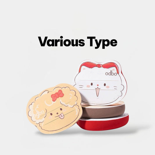 ODBO Fluffy Friend Air Cushion Puff وسادة هوائية صديق أودبو الرقيق - Princess Cosmetics Qatar