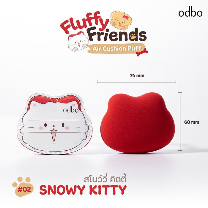 ODBO Fluffy Friend Air Cushion Puff وسادة هوائية صديق أودبو الرقيق - Princess Cosmetics Qatar