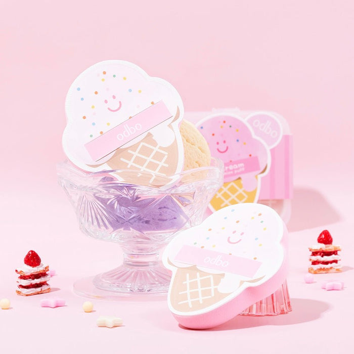 ODBO Ice Cream Air Cushion Puff آيس كريم ODBO وسادة هوائية - Princess Cosmetics Qatar