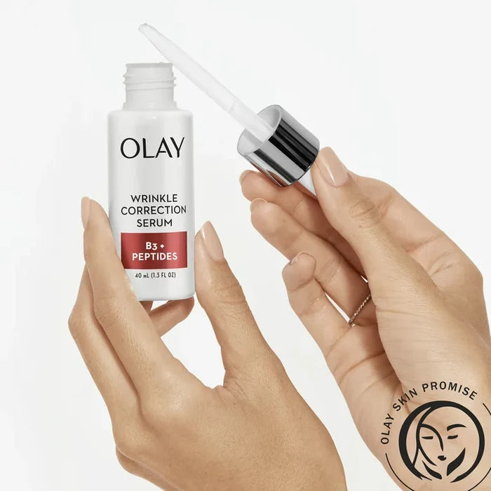 OLAY Wrinkle Correction Serum with Vitamin B3+ Collagen Peptides سيرم معالجه الخطوط الرفيعة والتجاعيد