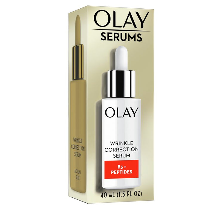 OLAY Wrinkle Correction Serum with Vitamin B3+ Collagen Peptides سيرم معالجه الخطوط الرفيعة والتجاعيد