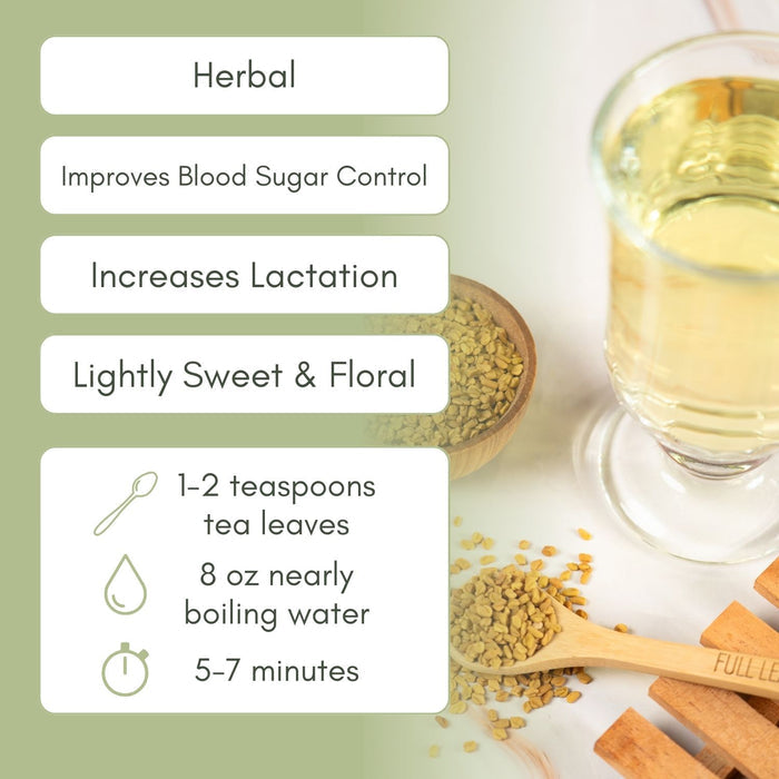 Organic Fenugreek - Loose Leaf Tea - Full Leaf Tea Company
