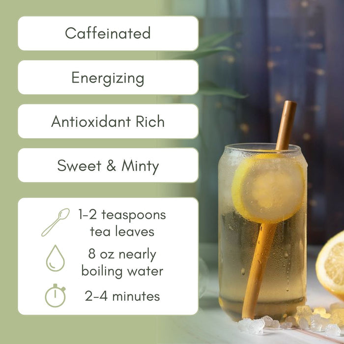 An Infographic description for Organic Jade Bliss.