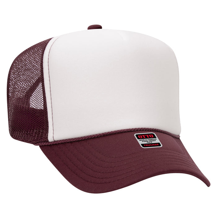 White/Maroon