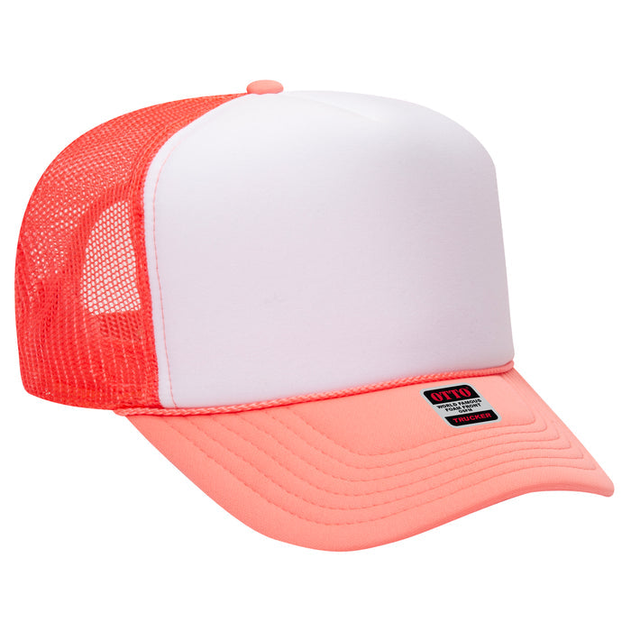 White/Coral