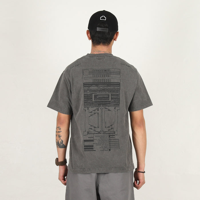 Overdye MD The Camera T-Shirt - Charcoal