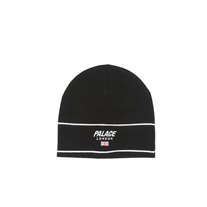 Palace London Nein Cuff Beanie - Black