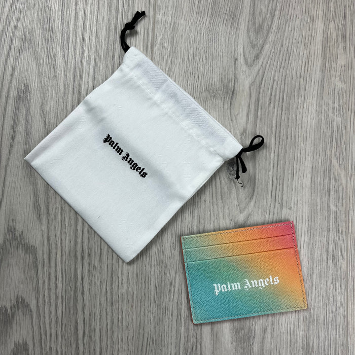 Palm Angels Caviar Cardholder - Blue