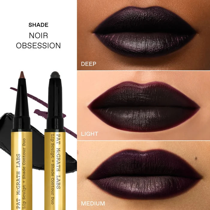 Pat McGrath Lip Sculpt + Shade Contour Duo Noir Obsession