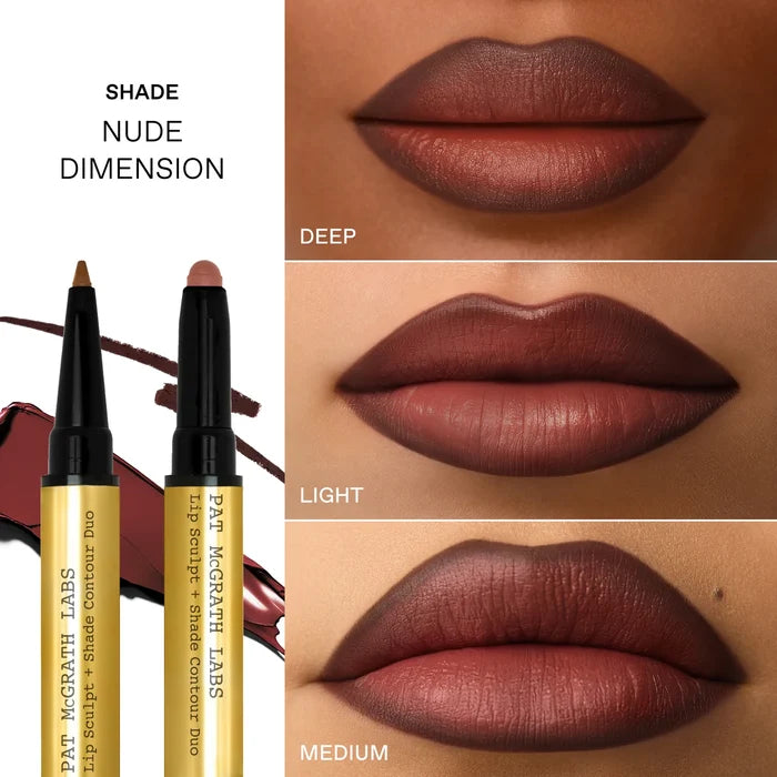 Pat McGrath Lip Sculpt + Shade Contour Duo Nude Dimension