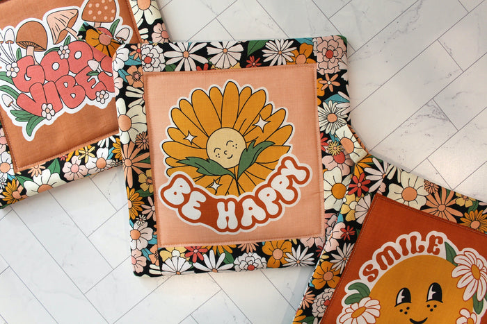 Peace, Love, & Friendship Potholder