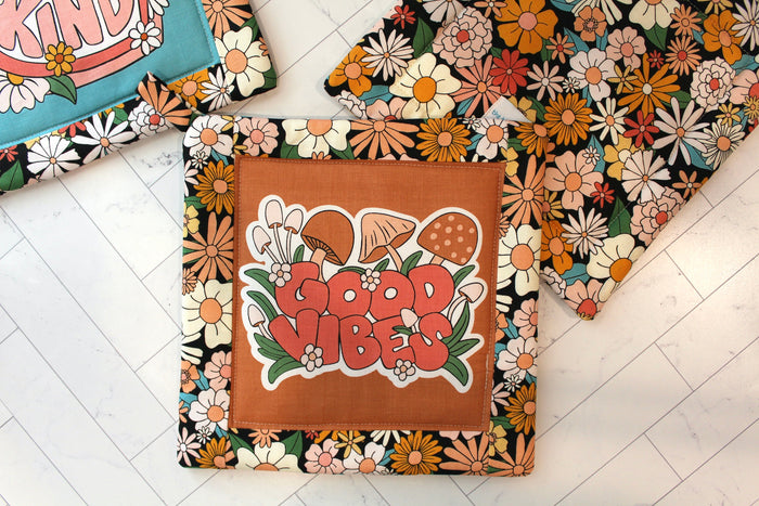 Peace, Love, & Friendship Potholder