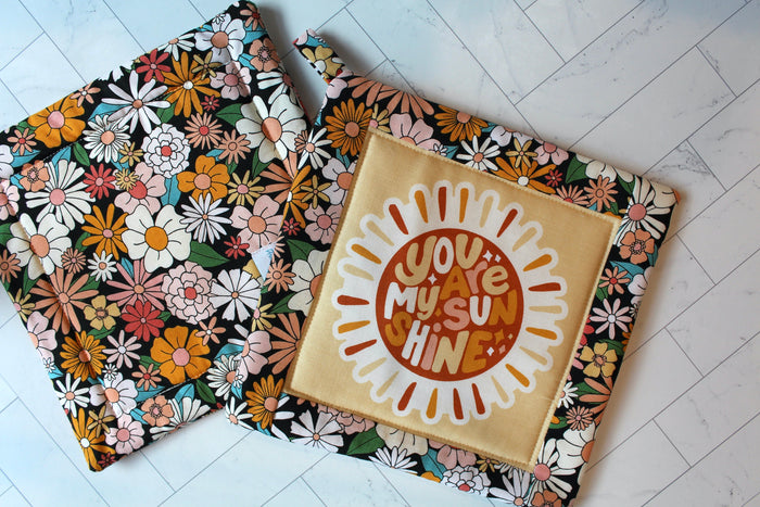 Peace, Love, & Friendship Potholder