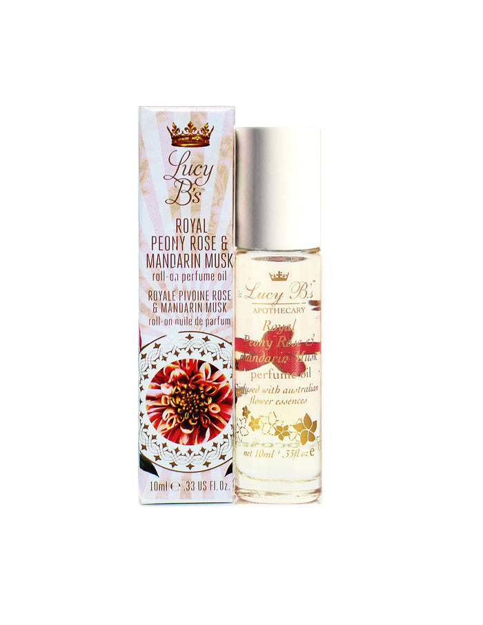 Peony Rose & Mandarin Apothecary Roll-on Oil- floral scents