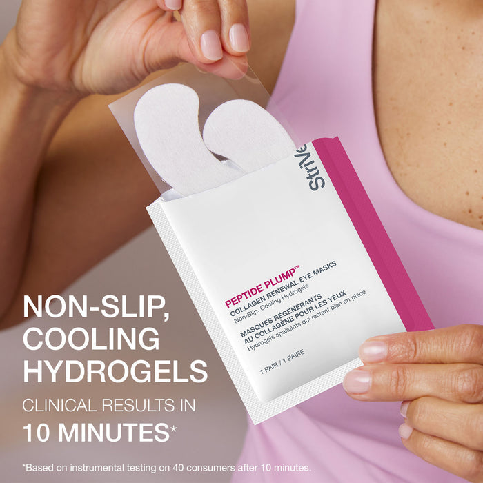 Peptide Plump® Collagen Renewal Eye Masks