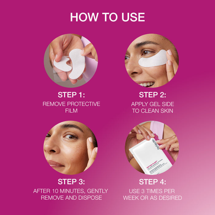 Peptide Plump® Collagen Renewal Eye Masks
