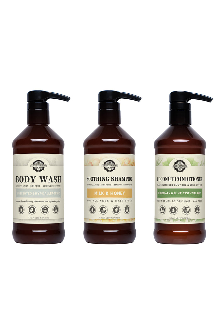 Unscented / Milk & Honey / Rosemary & Mint