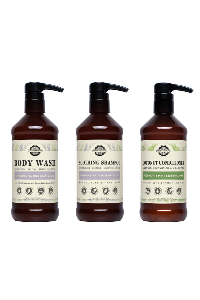 Lavender & Tea Tree / Lavender & Tea Tree / Rosemary & Mint