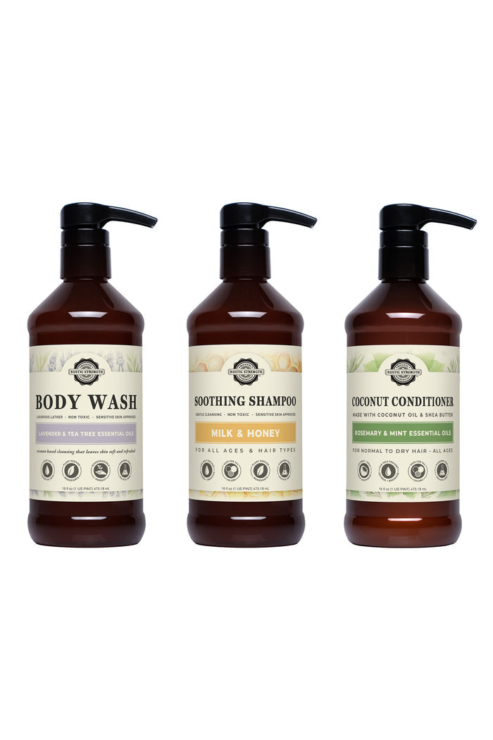 Lavender & Tea Tree / Milk & Honey / Rosemary & Mint