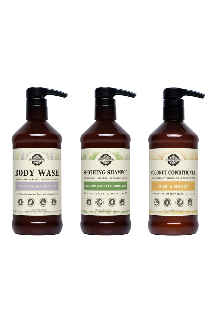 Lavender & Tea Tree / Rosemary & Mint / Milk & Honey