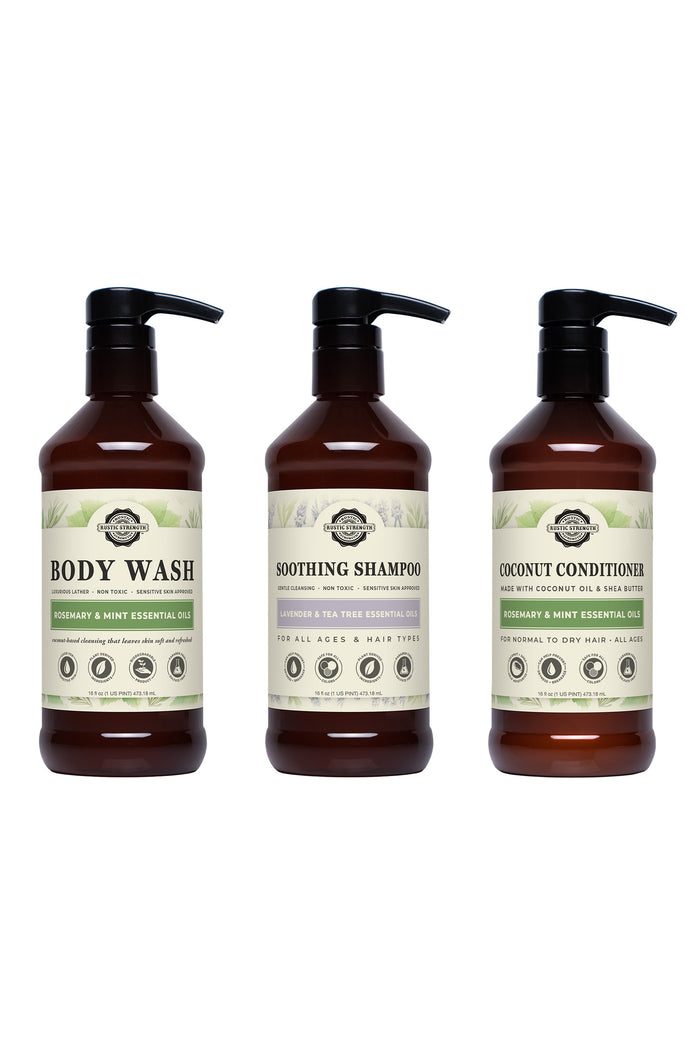 Rosemary & Mint / Lavender & Tea Tree / Rosemary & Mint
