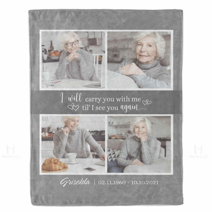 photo memory blanket