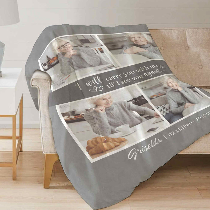 photo memory blanket