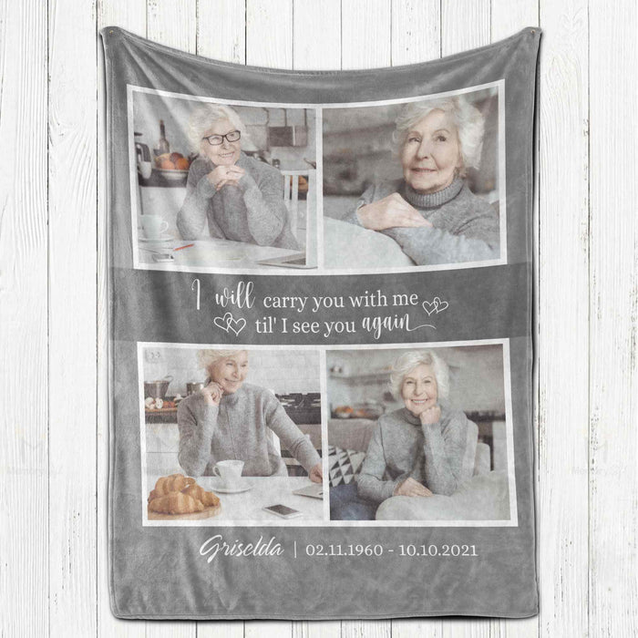 photo memory blanket