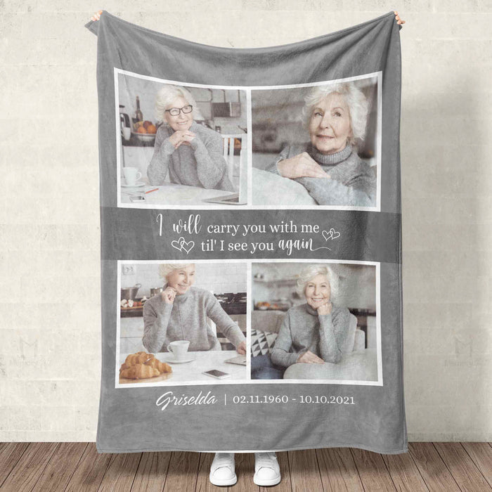 photo memory blanket