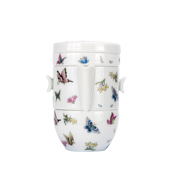 [Pickup Only] Butterfly Chinese Tea Travelling Set