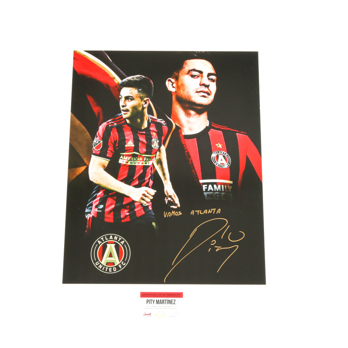 Pity Martinez Signed 16x20 Atlanta United Edit 2 Images Inscribed