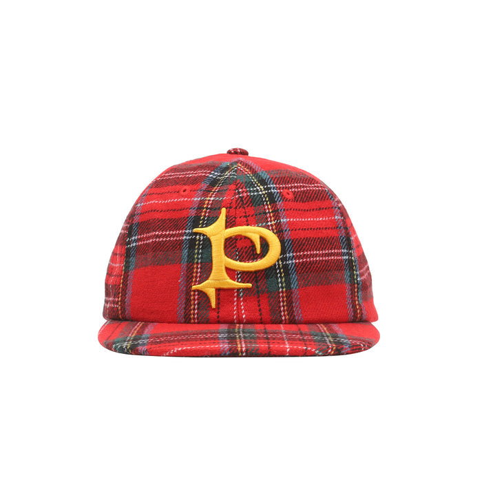 Plaid Cap - Red