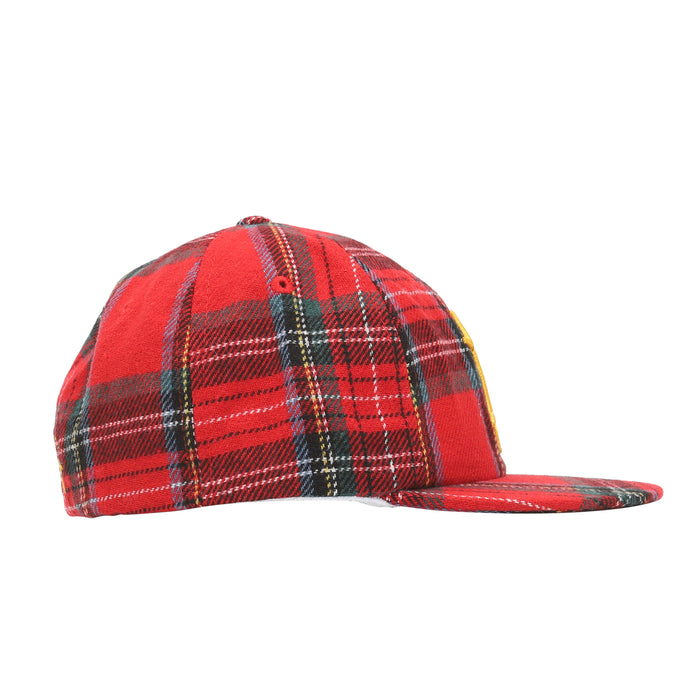 Plaid Cap - Red