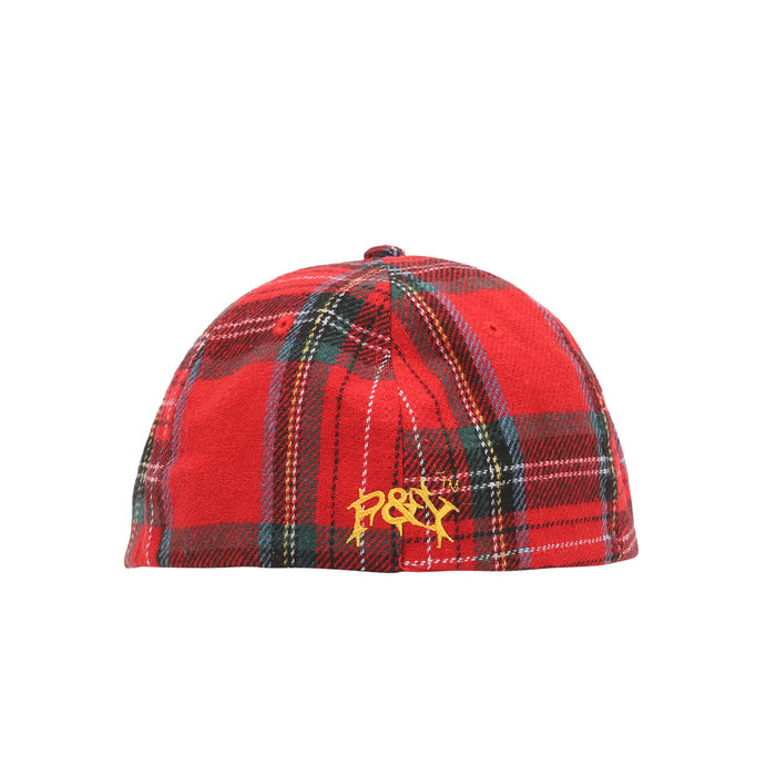 Plaid Cap - Red