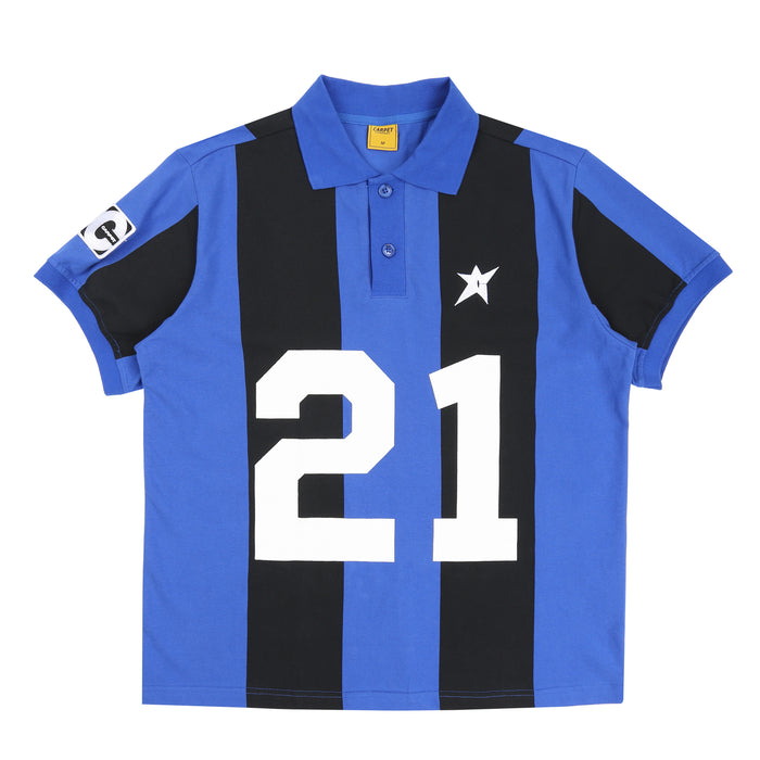 Polo Jersey - Blue Stripe