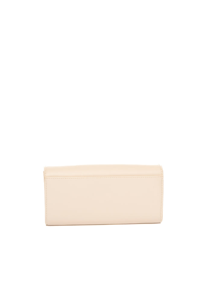 LIU JO portafoglio grande logo crema AA5214E0015 BIFOLD-X0459