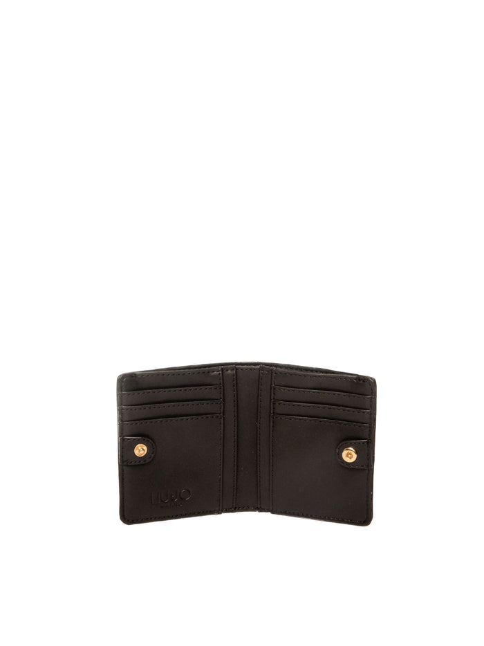 LIU JO portafoglio logo nero AF5177E0027 PELLE-22222