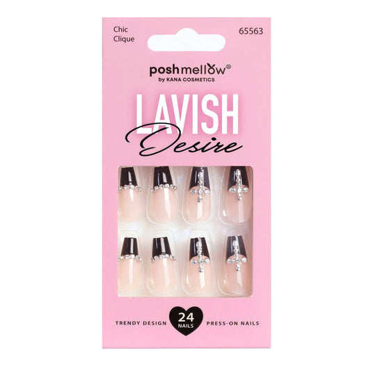 Posh Mellow Lavish Desire Press-On 24 Nails
