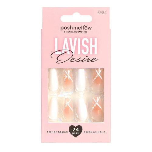 Posh Mellow Lavish Desire Press-On 24 Nails