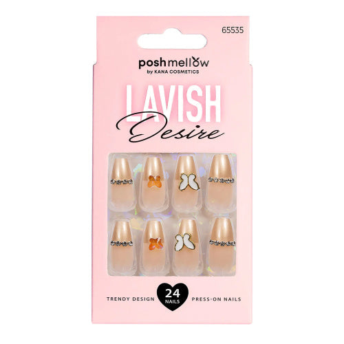 Posh Mellow Lavish Desire Press-On 24 Nails