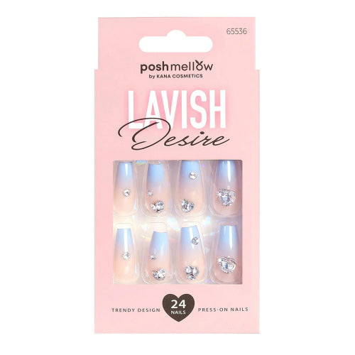 Posh Mellow Lavish Desire Press-On 24 Nails