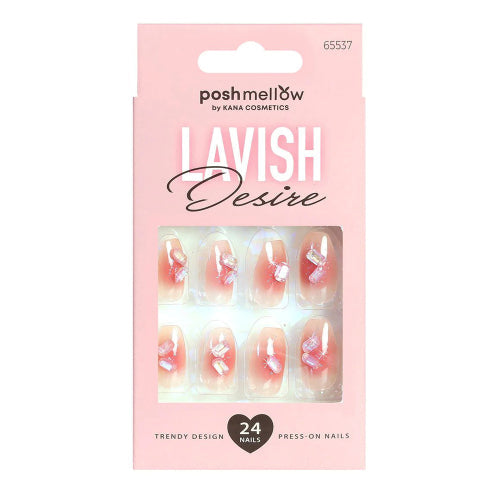 Posh Mellow Lavish Desire Press-On 24 Nails