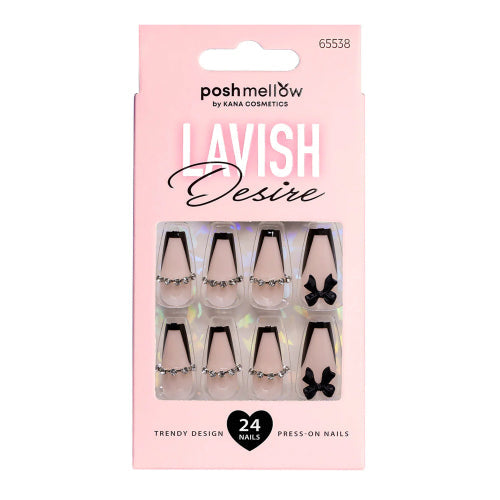 Posh Mellow Lavish Desire Press-On 24 Nails