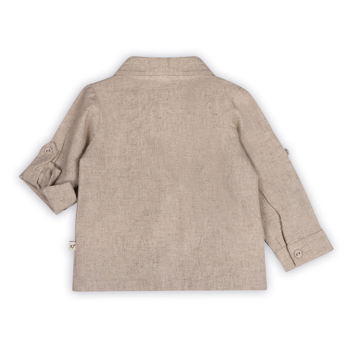 Positano Linen Baby Shirt & Corduroy Pants (Organic)