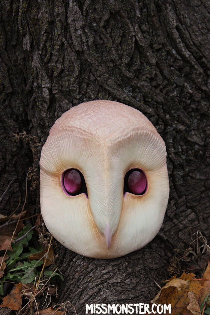 ****PRE-ORDER*** BARN OWL BLANK MASK