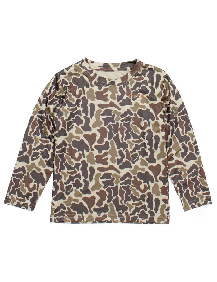 Properly Tied Performance Vintage Camo L/S Tee