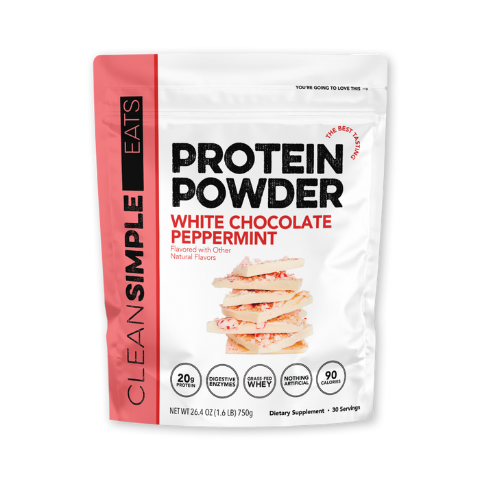 Protein Powder: White Chocolate Peppermint