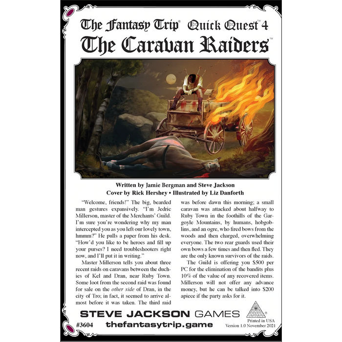 Quick Quest 4: The Caravan Raiders