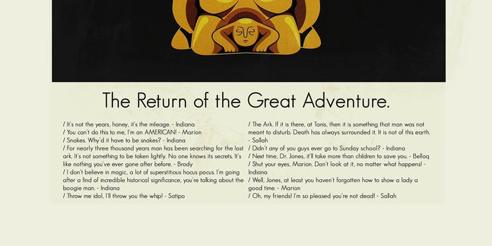 Raiders of the Lost Ark | DIGITAL ARTWORK DOWNLOAD